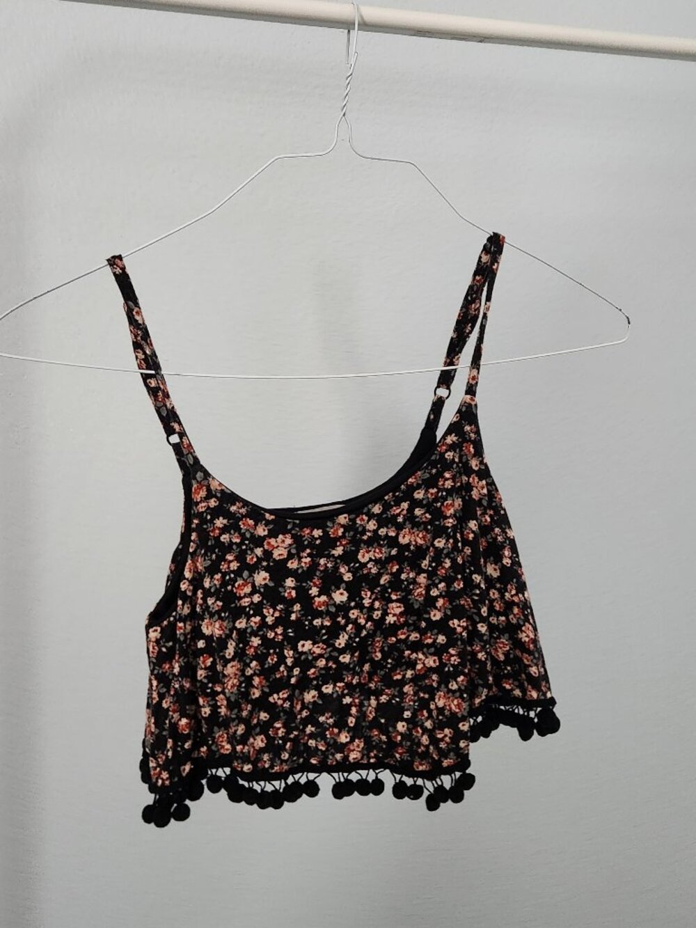 Charlotte Russe - Floral Crop Top - Size XS